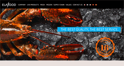 Desktop Screenshot of elafood.com